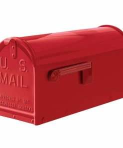 Janzer Residential Mailbox Gloss Red