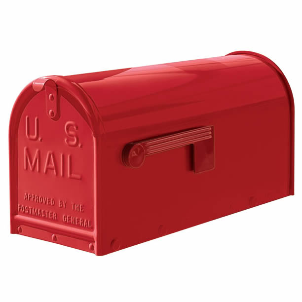 Janzer Residential Mailbox Gloss Red