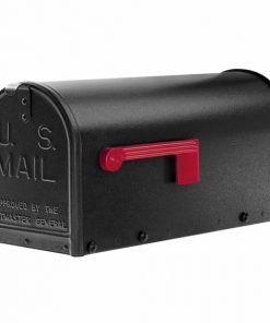 Janzer Residential Mailbox Textured Black Model JB-BLK