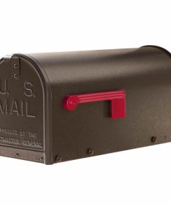 Janzer Residential Mailbox Textured Bronze Model JB-BRO