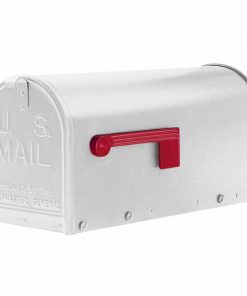 Janzer Residential Mailbox Textured White Model JB-WHI