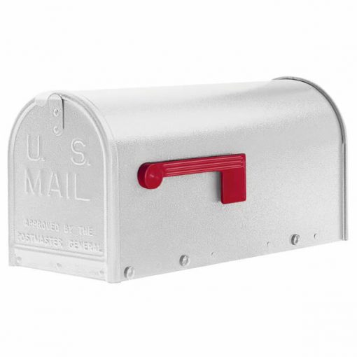 Janzer Residential Mailbox Textured White Model JB-WHI