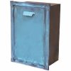 Streetscape Courtyard Column Mailbox Patina Finish