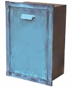 Streetscape Courtyard Column Mailbox Patina Finish