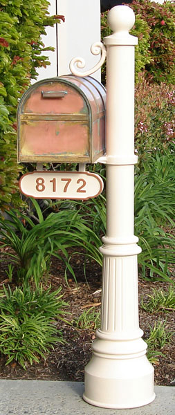 Streetscape Oxford Mailbox with Newport Large Post