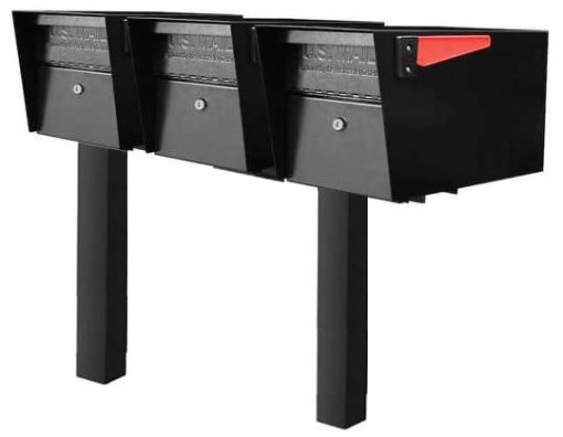 3 Mail Manager Locking Mailboxes with 2 Posts