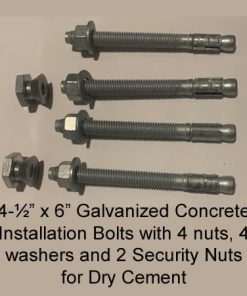 Installation Bolts for Dry Cement